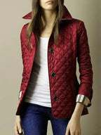 Editha | Longline Notch Lapel Coat with Belted Waist for Women