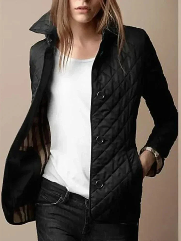 Editha | Longline Notch Lapel Coat with Belted Waist for Women