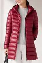Lise | Quilted Packable Puffer Jacket with Detachable Hood