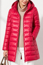 Lise | Quilted Packable Puffer Jacket with Detachable Hood