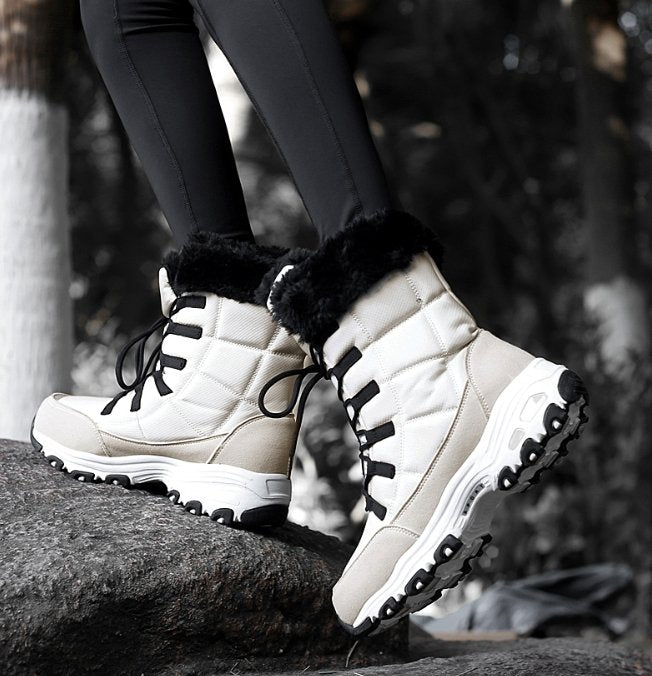 Robyn | Faux Fur-Lined Waterproof Snow Boots for Women