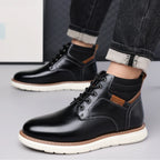 Wendel | Men's Lace-Up Winter Boots with Padded Collar
