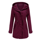 Elowyra | Hooded Windproof Utility Jacket for Women