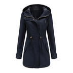 Elowyra | Hooded Windproof Utility Jacket for Women