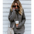 Tallara | Oversized Turtleneck Knit Sweater for Women