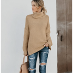 Tallara | Oversized Turtleneck Knit Sweater for Women