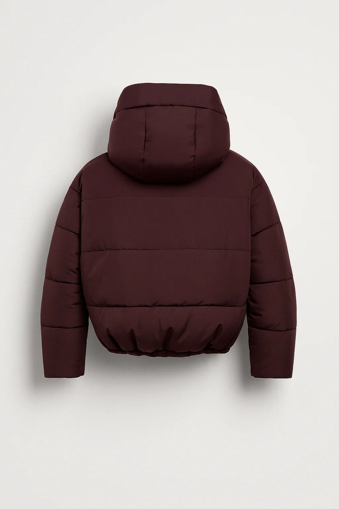 Laurence | Cropped Hooded Puffer Jacket for Women