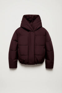 Laurence | Cropped Hooded Puffer Jacket for Women