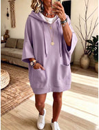 Femke | Snowcoming Dresses Oversized Hooded Pocket Dress