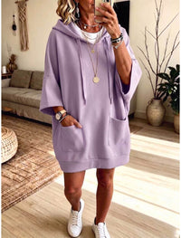 Femke | Snowcoming Dresses Oversized Hooded Pocket Dress