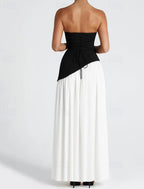 Farah | Strapless High-Slit Maxi Cocktail Dresses for Women